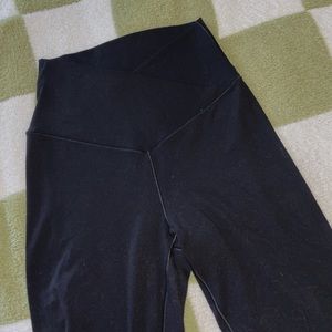Aerie Crossover Flare Leggings (Small)